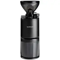 Sorso Peppe Brew &amp; Espresso by Eureka sähkökäyttöinen kahvimylly – mattamusta