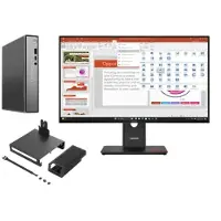 Lenovo ThinkCentre neo 50q G5 I5 16 512 + ThinkVision T27-40 27 FHD 13th Generation Intel Core i5-13420H Processor E-cores up to 3.40 GHz P-cores up to 4.60 GHz, Windows 11 Pro 64, 512 GB SSD TLC Op