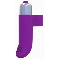 Dark Red Brand Sormivibraattori Finger Vibe
