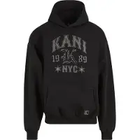 Karl kani Collegepaita 'Western' harmaa / musta