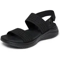 SKECHERS Ultra Flex 3.0 Sandal - All A - Black - 39
