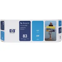 HP 83 Mustepatruuna Cyan