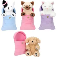 TOPModel Dogs Or Cats In Sleeping Bag (0413146) Nalle