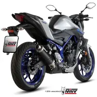 MIVV Gp Yamaha Mt-03 16-25 Y.055.l2s Homologoitu Slip On äänenvaimennin