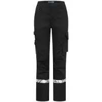 Projob 7511 Women's Service Trousers 7511 Women's Service Trousers 9910-Viz Black C46