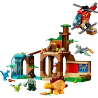 LEGO Velociraptorin, stegosauruksen ja pteranodonin pelastustehtävä 77981