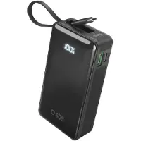 SBS POWERBANK USB-A + USB-C + LCD 10000MAH (TTBB10000LCDTCPD20K)