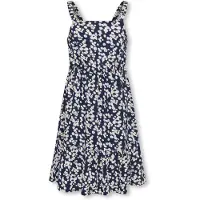 Kids Only Kogzalina Life Strap Dress Pmt - Navy - 152
