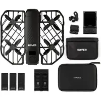Hover Air X1 ProMax Ultimate Cycling Kit drone, musta