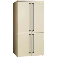 Smeg FQ960P6 Victoria French Door -jääkaappipakastin, kerma