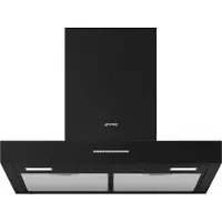 Smeg Universal seinälle asennettava liesituuletin KBT600MB (60cm)