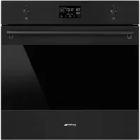 Smeg Classic Kalusteisiin sijoitettava uuni SOP6302S2PN (musta)
