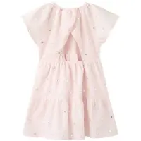 Mango Flowy Dress With Sparkle Details - Pink - 98