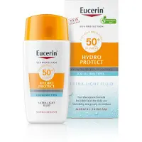 Eucerin Hydro Protect Ultra Light Fluid SPF 50+ aurinkosuojaneste kasvoille SPF 50+ 50 ml