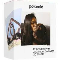 Polaroid Hi-Print 3x3 -valokuvapaperikasetti, 30 arkkia