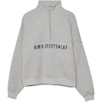 Aim'n Urheilullinen collegepaita vaaleanharmaa / meleerattu harmaa / musta