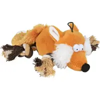 Trixie Fox Toy with Rope 34 cm 35919