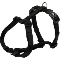 Trixie Premium H-harness XXS-XS: 20-32 cm/10 mm black