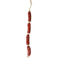 Trixie Sausages on a Rope, Koira, Herkkulelu, Ruskea, Vinyyli