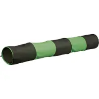 Trixie - Playing Tunnel Green 130 cm Ø 18 cm - Pieneläimet - Pesät ja häkkitarvikkeet - Leikkitunnelit ja Putket