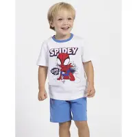 Spidey and his Amazing Friends T-paita Ja Shortsit Setti, Valkoinen, 110-116