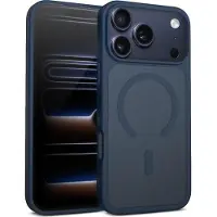 Crong MagSafe Case for iPhone 17 Pro - Navy Blue
