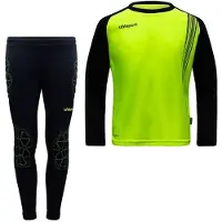 Uhlsport Maalivahdin Asu Impulse - Keltainen/musta Lapset, koko 152 cm