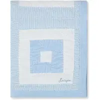 Lexington Päiväpeite 160x240 Cm / Sininen - Päiväpeitot Puuvilla Valkoinen - 12610101-5600-BS10