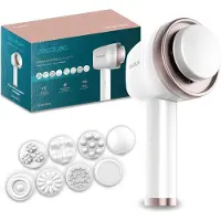 Cecotec 4449 -lihashuoltovasara, 8 päätä, 5 nopeutta, 1800 mAh, valkoinen