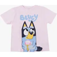 Bluey T-paita, Vaaleanpunainen, 110-116