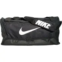 Nike Urheilulaukku Brasilia Duffel - Musta/valkoinen, koko One Size