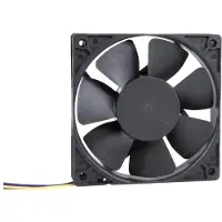 Alphacool Core 120mm - 4000 rpm, 120mm PWM-laitetuuletin, musta