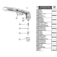 Telwin Ruuvauskärki 802423; 0,9 mm; 5 kpl.