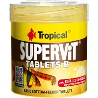 Tropical Fish food Supervit Tablets B 50ml/200pcs. (20632)