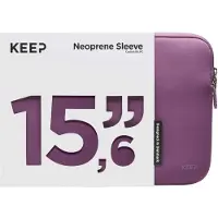 Keep KE-PC15-PPU 15,6" suojatasku, Plum Purple