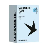 Schwalbe Pyöränsisärengas - - 28/47-622/635 - SCV 40 mm venttiili - Butylekumista - Musta - 150 g - 2 vuoden takuu