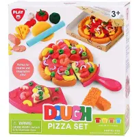 Playgo Pizza Clay Set - 4 Clay Pots