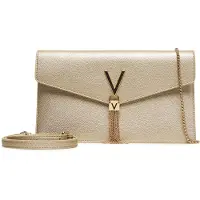 Valentino for woman. VBS9XJ17 Shoulder bag with gold metallic details (OSFA), Casual, Polyurethane