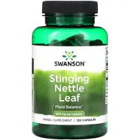 Swanson Health , Stinging Nettle Lehti, 400 mg, 120 kapselia
