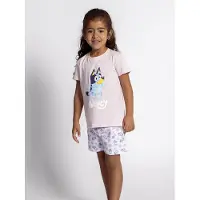 Bluey Pyjama, Vaaleanpunainen, 92-98