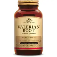 Solgar Valeriaanan juuri 100 kaps. ravintolisä