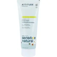 ATTITUDE Sensitive Natural Baby Oatmeal kosteuttava ja rauhoittava voide herkälle iholle lapsille 200 ml