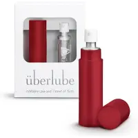 Uberlube Good-to-Go Traveler Matkaliukuvoide 15 ml - Punainen