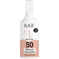 Naif Baby &amp; Kids High Protection Mineral Sunscreen Spray SPF50 100ml
