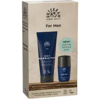 Urtekram Men Cream Deo and Body Wash 2-pack lahjapakkaus