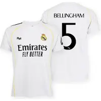 Real Madrid 25/26 Bellingham Koti Juniori Lyhythihainen T-pait