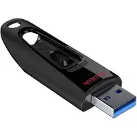 SanDisk Ultra USB 3.0 1 Tt -muistitikku, musta