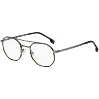 HUGO BOSS BOSS 1632 50/22/145 Tumman ruteniumin havana Metallikehykset MIEHILLE BOSS 1632