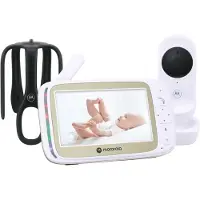 Motorola VM45 Connect 5" Wi-Fi -videoitkuhälytin, valkoinen