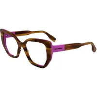 Karl Lagerfeld KL6174 53/17/145 RAIKKAAN RUSKEA/ROSA naisten silmälasit KL6174